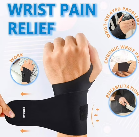 1 PIECE - Wrist Brace Ulnar Wrist Brace Ultra-Thin ElasticTear,Wrist wraps Repetitive Wrist Use Injury,Support for Carpa