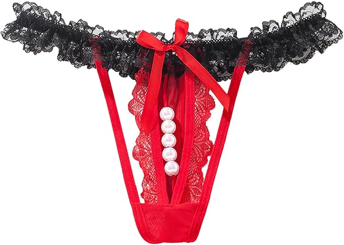 High Premium One size Quality Panty Underwear G-STRING Pearl Panties Underwear Underpants Lingerie For Girls Women Ladie