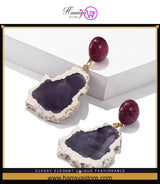Classy Elegant Unique Fashionable Hanging Irregular Drop Earring – Earrings Online in Pakistan | Hanaya