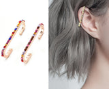 2 Pieces High Quality Korean Tassel Ear Cuff Style – Image 2 of 2