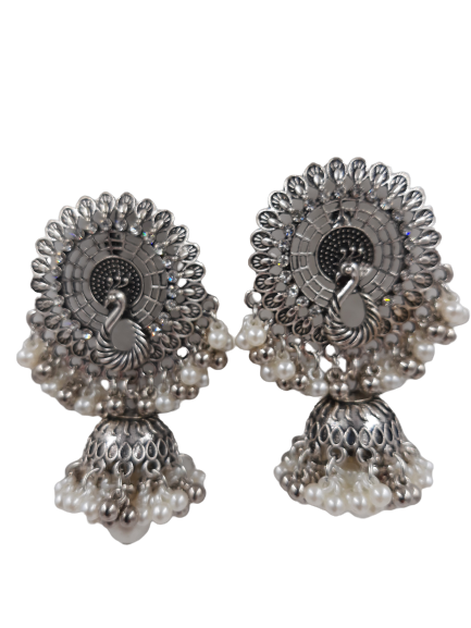 Classy Elegant Tassel Jhumka Stylish Earring – Close Up – Earrings | Hanaya Pakistan