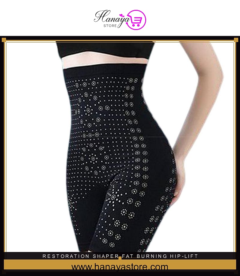 Restoration shaper fat burning Hip-lift tummy control panties safety pants knickers underwear shapewear high waist