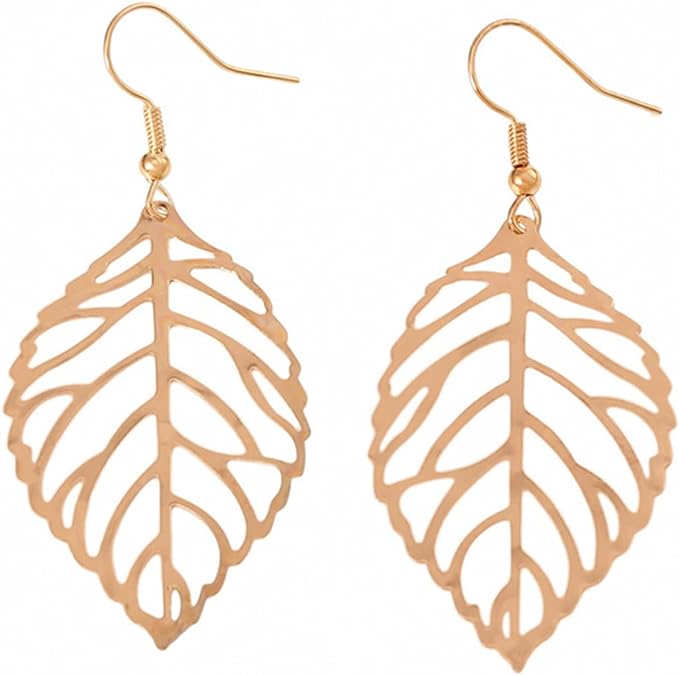 Unique Classy Leaf Light Weight Trendy Fashionable earrings earrings for girls stylish earrings for girls stylish korean