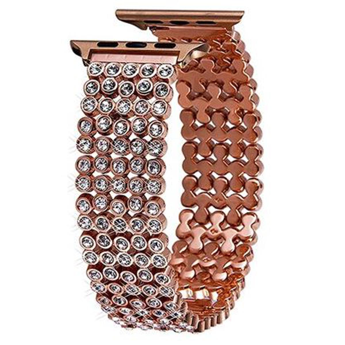 STRAP Premium Quality Ladies strap Compatible For APPLE Elegant 42/44mm Series 1/2/3/4/5/6 – Close Up – Accessories | Hana...