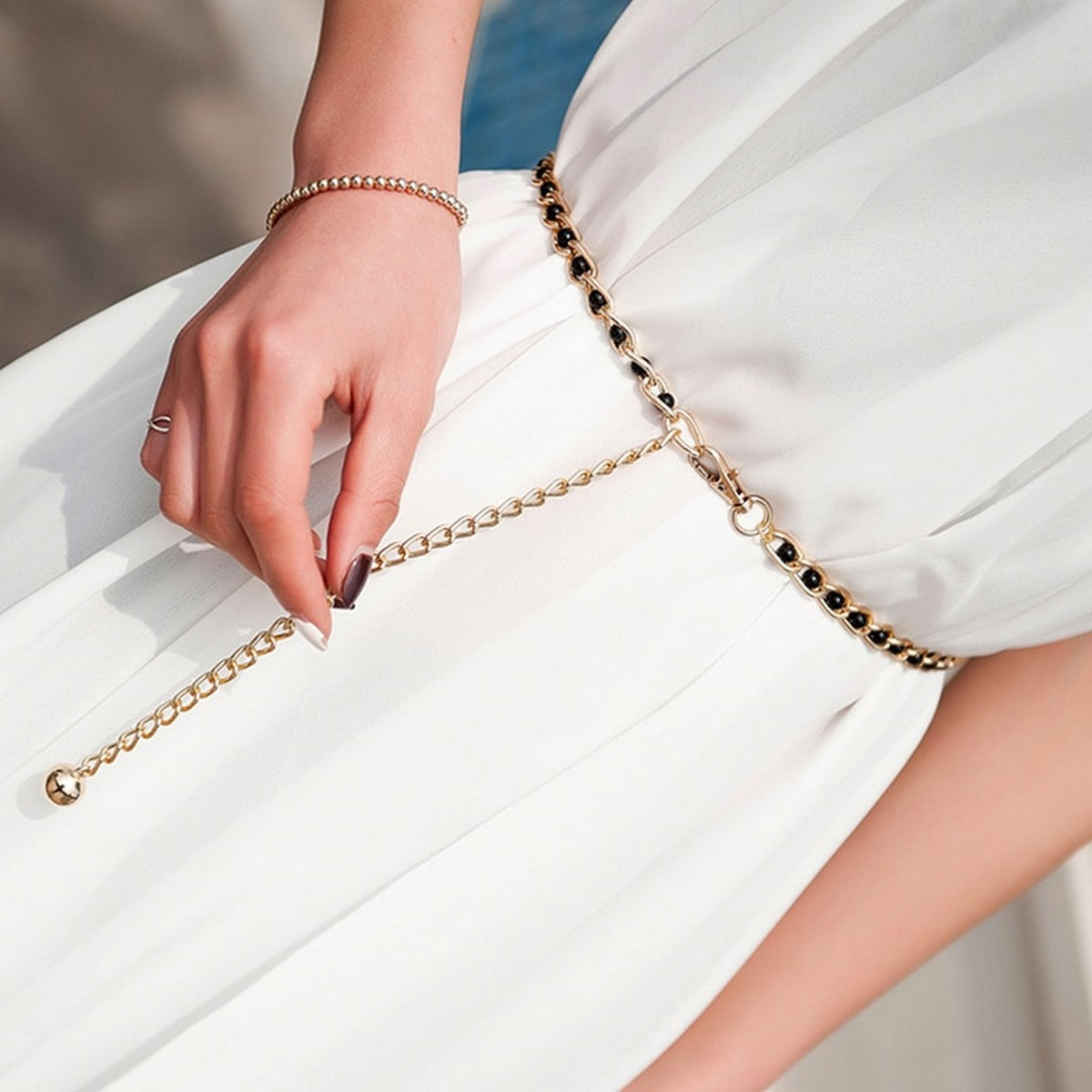 Adjustable Thin Ladies Waist Chain women belt women belts for frock women belts for pants women belts for frock fancy FASHION dress up fashion design FASHION