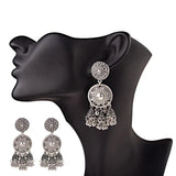 Trendy Classy Turkish Jhumka Antique Style Tassel Earring