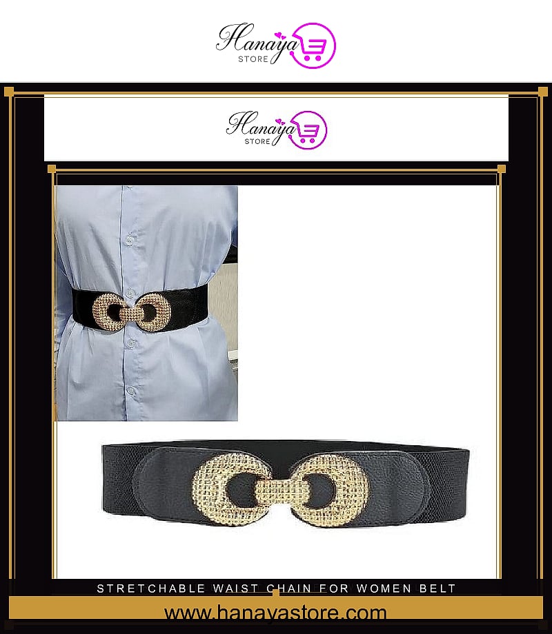 Stretchable Waist Chain for Women Belt for Girls Kamar Band Belt for Girls Slim Fashion Waist Belt for Women Online – Buy belts online in Pakistan