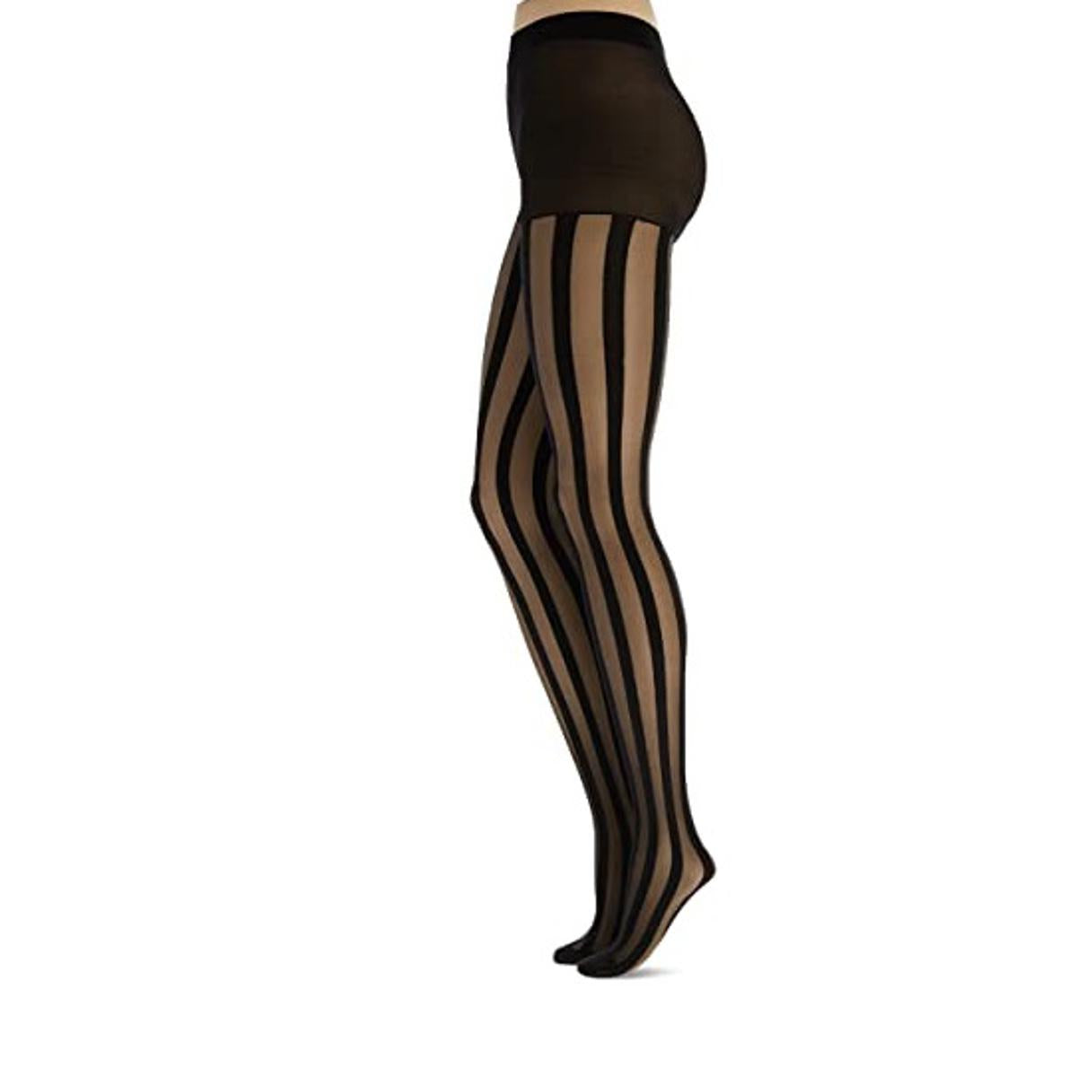 Women Trendy Lace Full Socks Striped Tights Long Stockings – Tights Stockings Leggings Hosiery for Women Pakistan | Hanaya Store