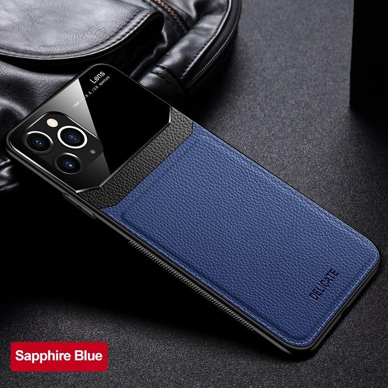 Hanya Collection Faux Leather Back Shockproof Case Compatible for APPLE IPHONE 11 – Close Up – Accessories | Hanaya Pakistan