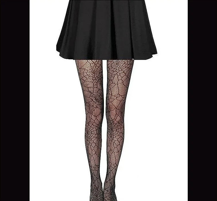 Chic Women Lace Full Long Leggings with Stocking Style Finish – Sheer Hosiery Tights for Women Pakistan | Hanaya Store