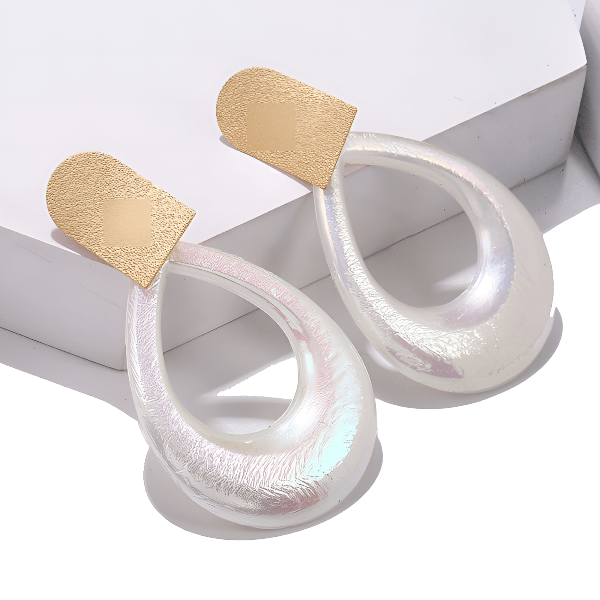 Classy Elegant Royal Long Drop Earring - Hanaya Store
