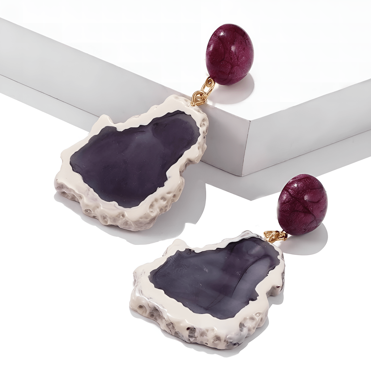 Classy Elegant Unique Fashionable Hanging Irregular Drop Earring - Hanaya Store