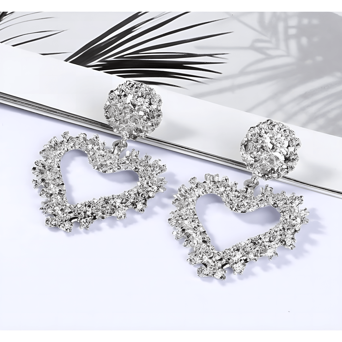 Classy Heart Elegant Stylish Earrings for Women - Hanaya Store