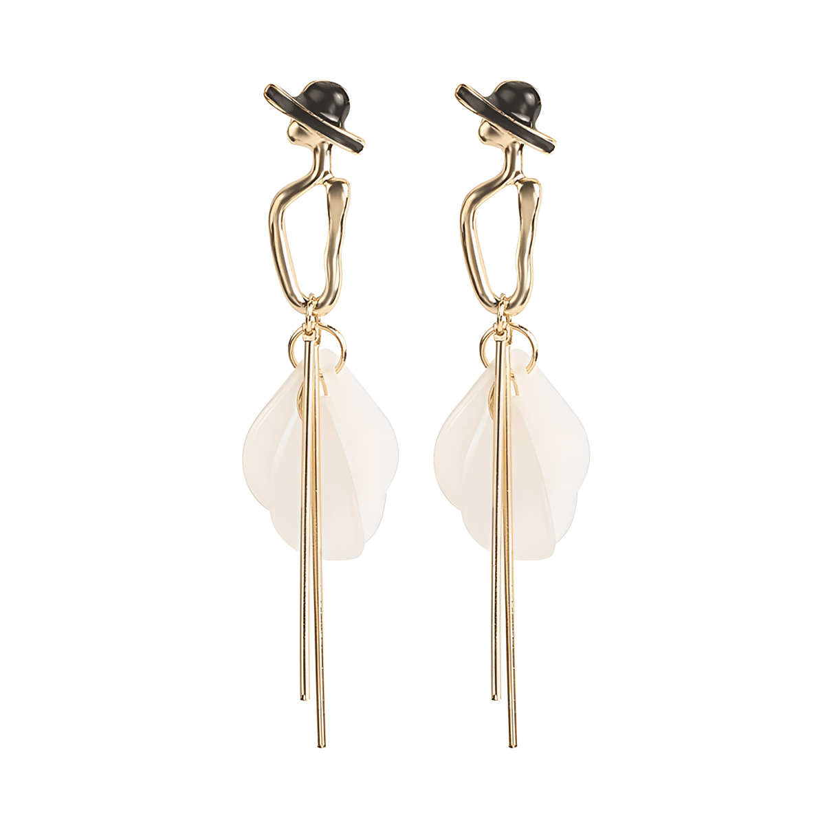 Classy Long Dangle Lady Women Tassel Trendy Party Fashionable Earring - Hanaya Store