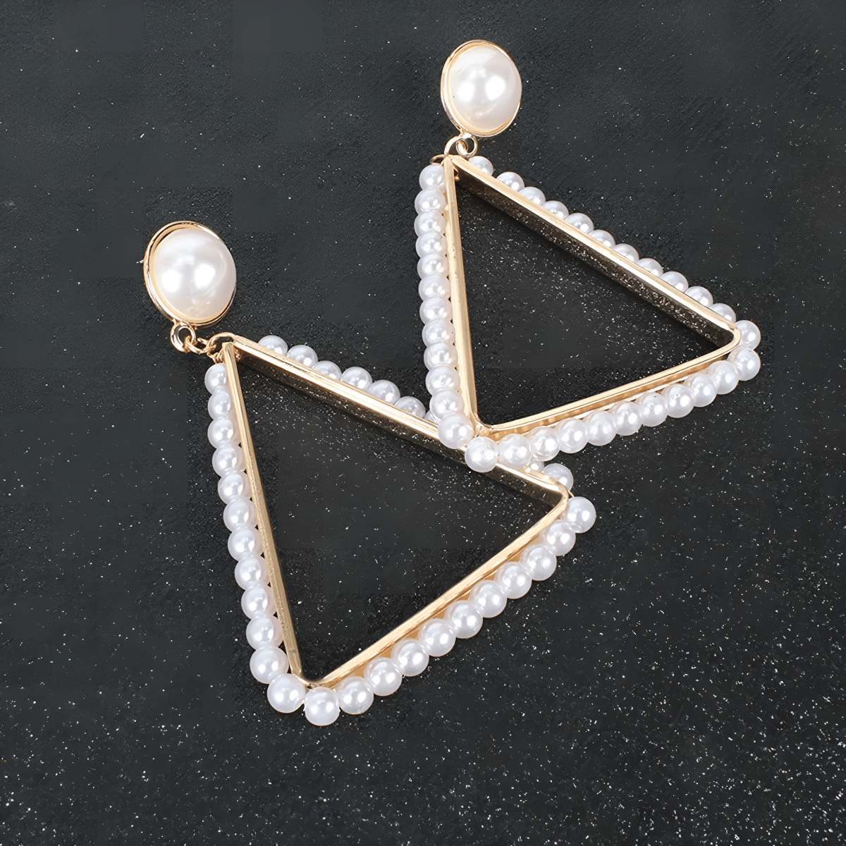 Classy Pearl Antique Elegant Stylish Earrings for Party - Hanaya Store