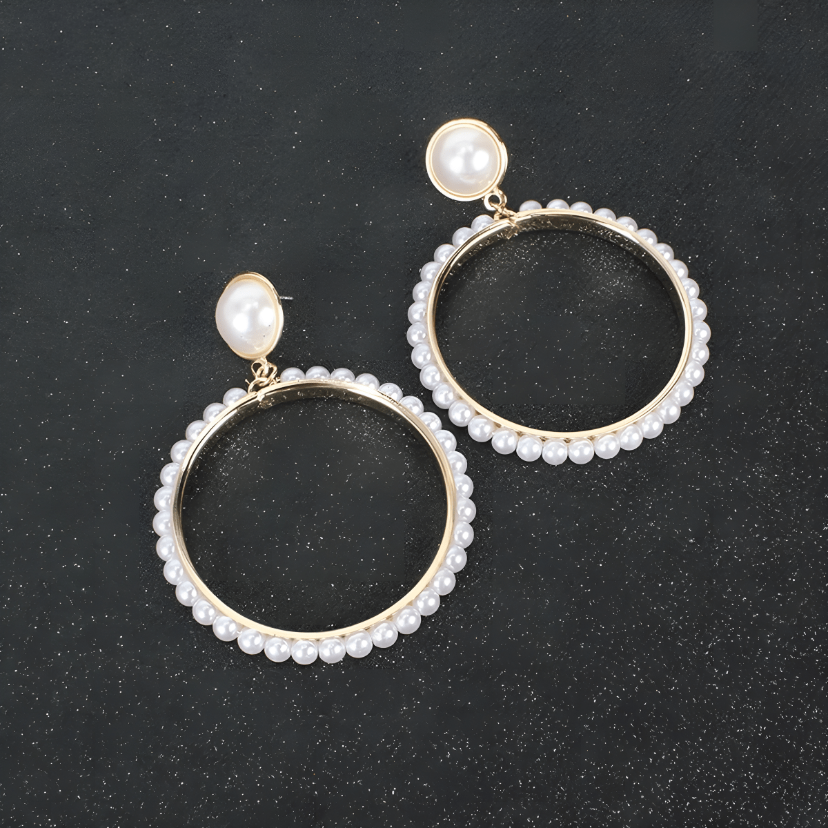 Classy Pearl Antique Elegant Stylish Earrings for Party - Hanaya Store