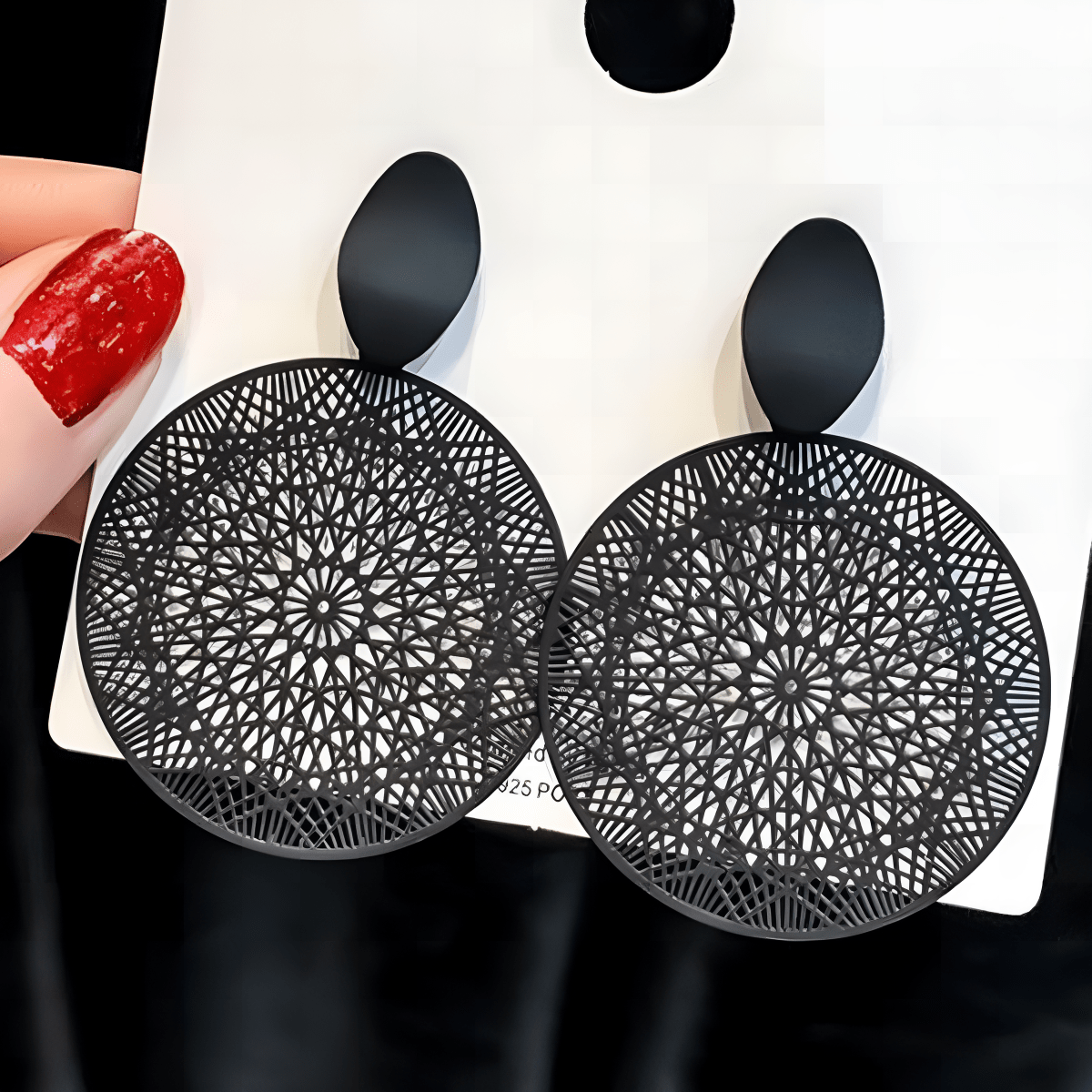 Classy Round Tassel Earring Fashion Jewelry - Hanaya Store