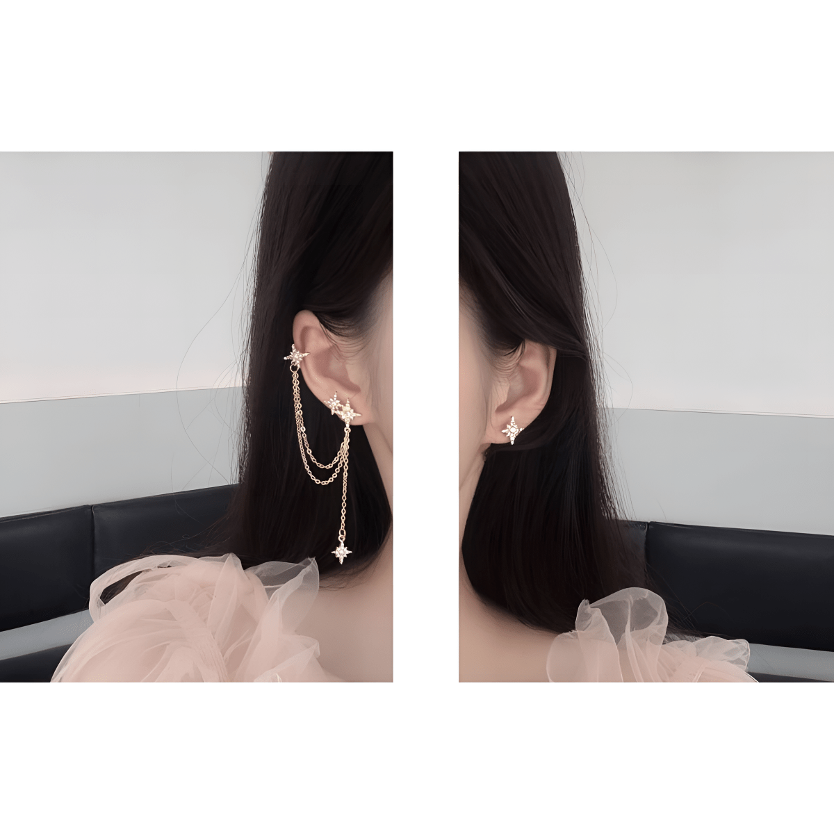 Classy Royal Elegant Trendy Fashionable Earring - Hanaya Store
