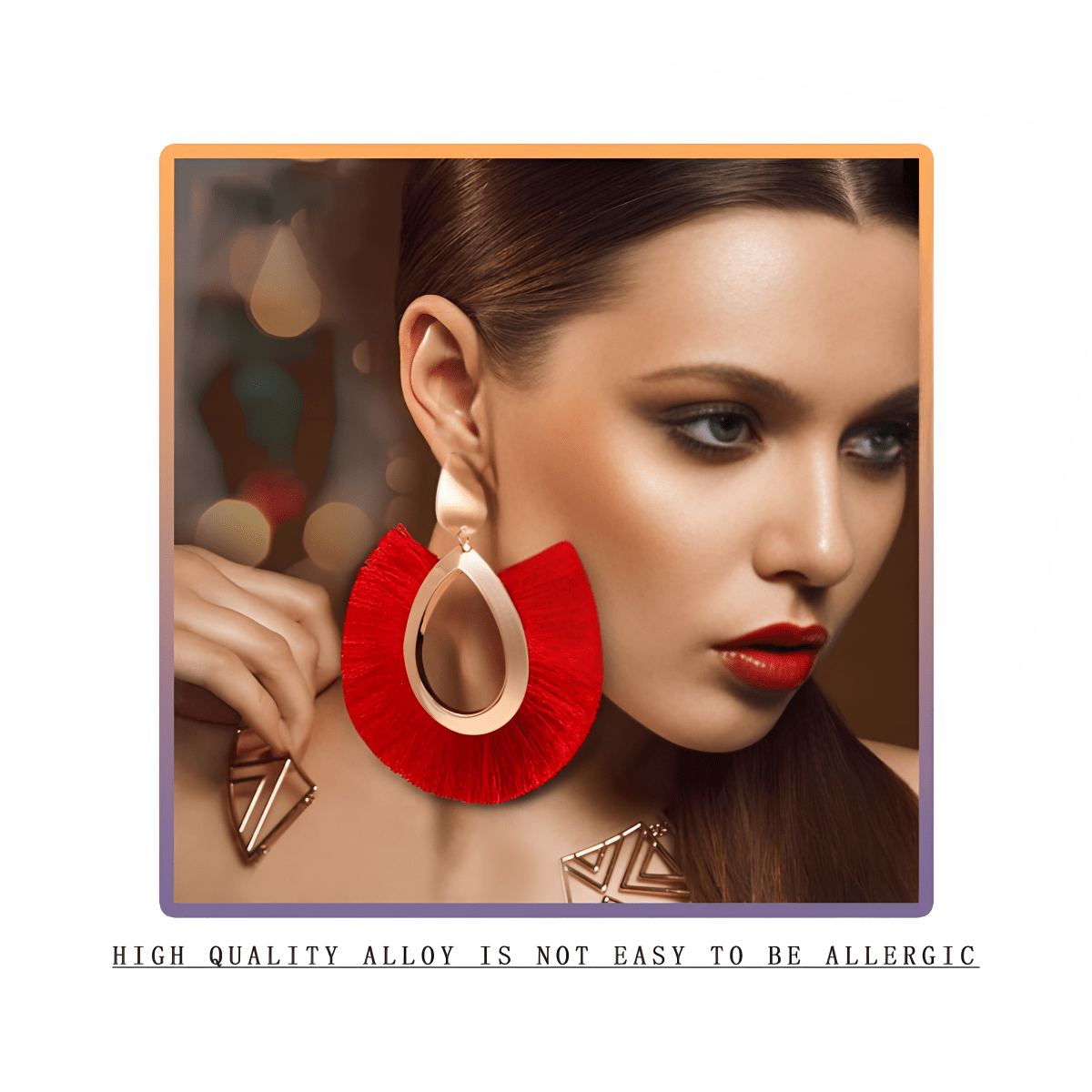 Classy Trendy Party Fashionable Earring - Hanaya Store