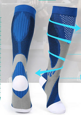 High Quality Medicated Sports 20-30mmHg Blood Circulation Compression Unisex socks pair women socks fancy socks for men an...