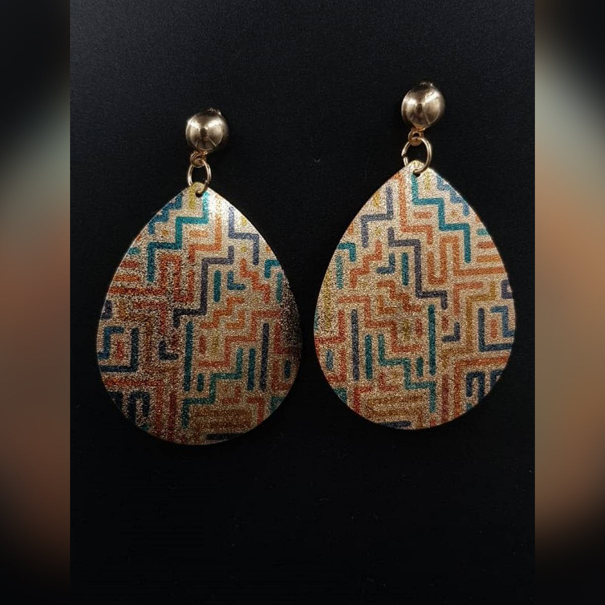Trendy Atistic Tassel Light Weight Classy Elegant Royal Earring – Close Up – Accessories | Hanaya Pakistan