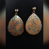 Trendy Atistic Tassel Light Weight Classy Elegant Royal Earring – Close Up – Accessories | Hanaya Pakistan