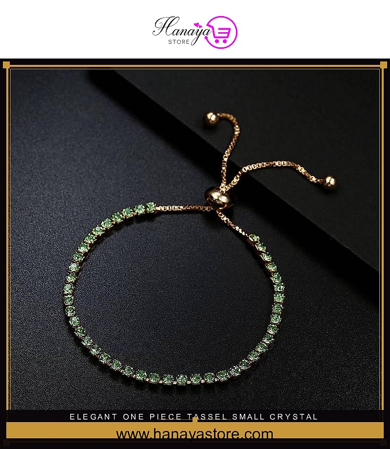 Elegant Royal Gemstone Tassel Adjustable – bracelet Online in Pakistan | Hanaya