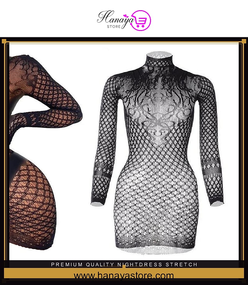 Premium Quality Nightdress Stretch Bodycon Mini Dress Sleepwear Lingerie – Buy lingerie & loungewear online in Pakistan