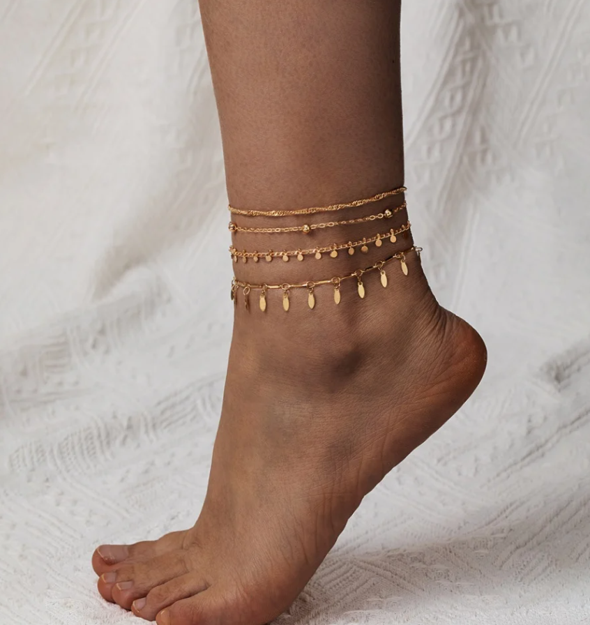 Multi Layered Stylish & Trendy Payal Anklets Love Heart Anklet for Women – Perfect for Every Occasion – Accessories Online...
