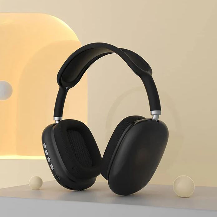 Wireless Bluetooth Headphones - High-Quality Design with Deep Bass & Noise Cancellation