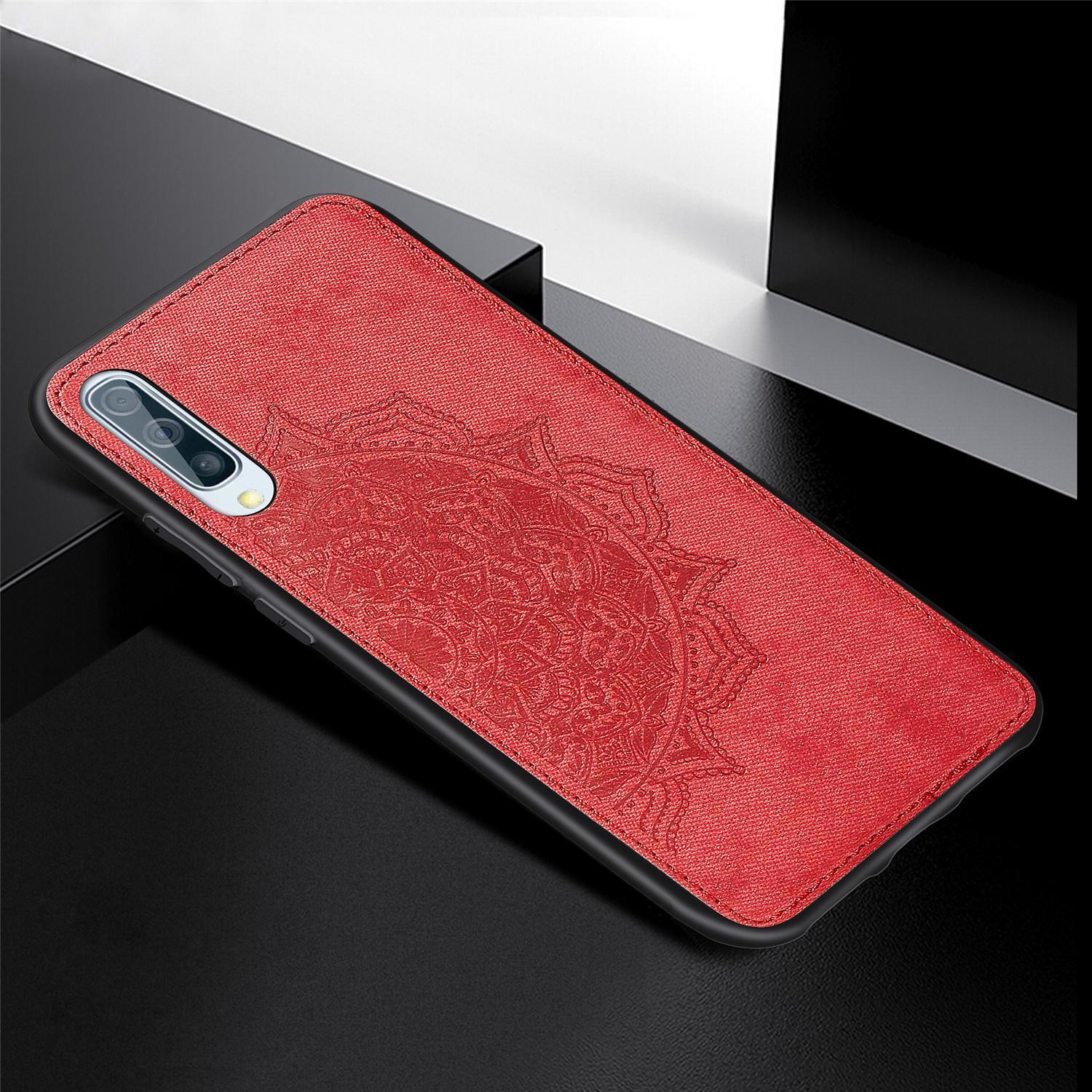 Super Classy Cloth Embossed Shockproof Case Compatible for Samsung S10 – Accessories Online in Pakistan | Hanaya