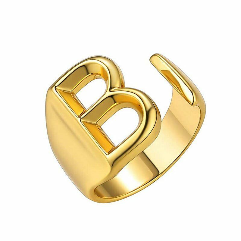 Trendy Letter Name Ring For Women Ring Jewelry Jewellery Girls Fashion – View 18 – Accessories | Hanaya Pakistan