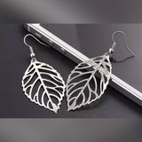 Unique Classy Leaf Light Weight Trendy Fashionable Earrings