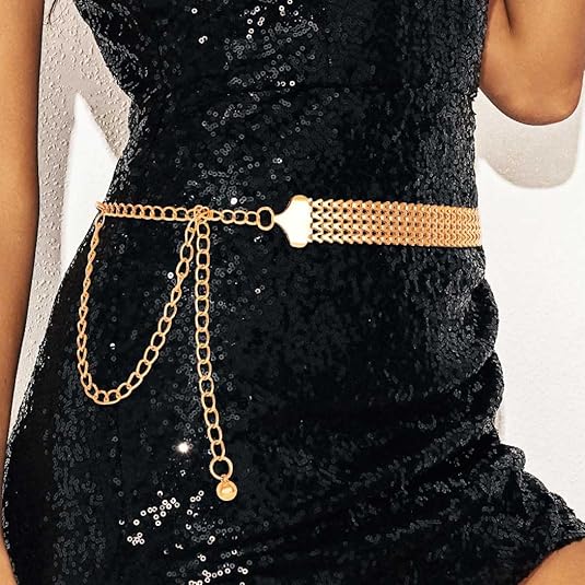 Trendy Waist Chain for Women Belt for Girls Kamar Band Stylish Slim Belt for Women Classy Fashionable Waist Belt Girls Elegant Body Chain Pakistan – Buy belts online in Pakistan