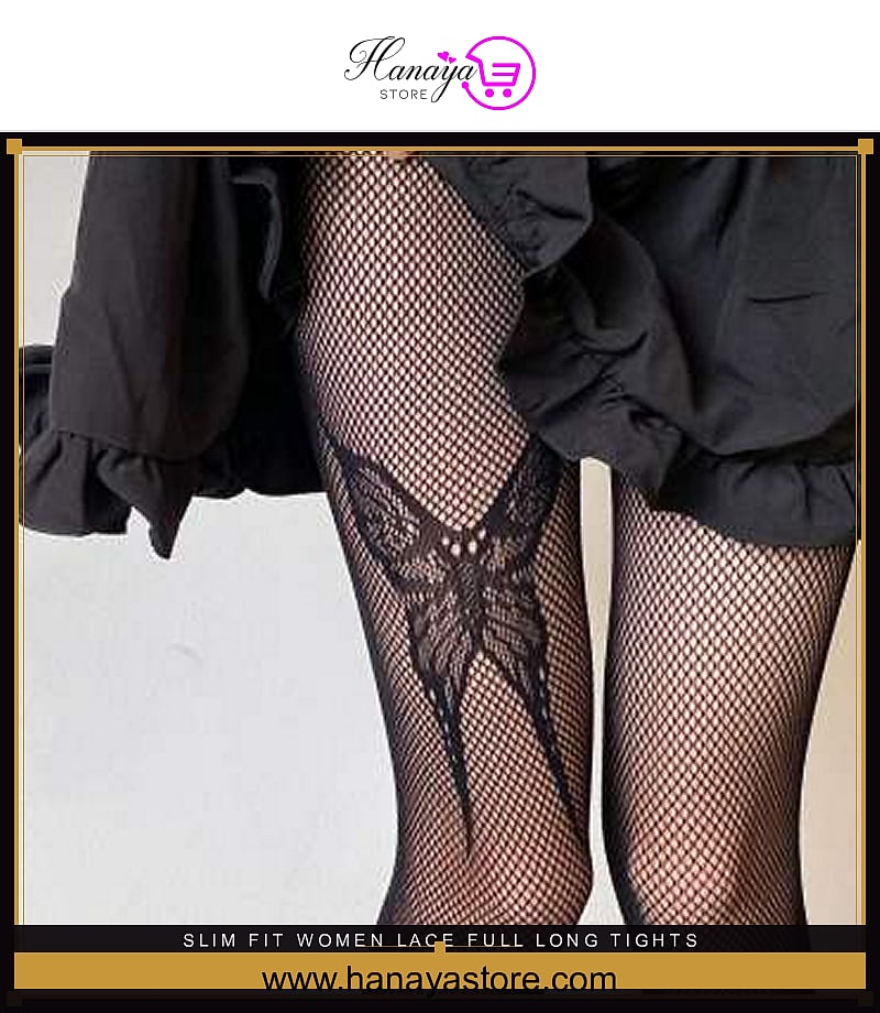 Slim Fit Women Lace Full Long Tights Legging with Soft Fabric – Buy stockings, tights & leggings online in Pakistan