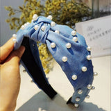 Classy Knotted Turban Style Head Band For Girls – Accessories Online in Pakistan | Hanaya