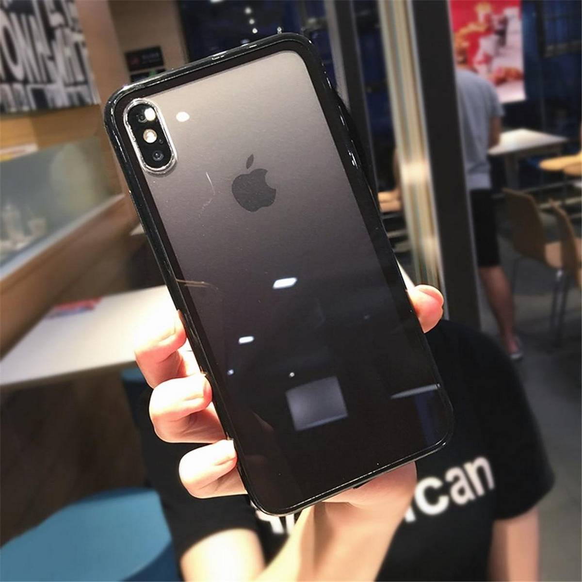 Scrub Hard Transparent Gradient Case Compatible for APPLE IPHONE X/ XS – Accessories Online in Pakistan | Hanaya
