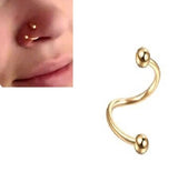 Stylish Thin Crystal Nose Ring 1pc Nostril Piercing Jewelry – Buy nose jewelry online in Pakistan