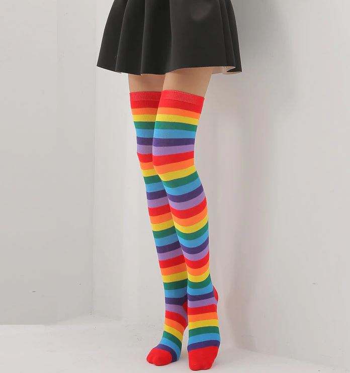 Cute long socks for women – Korean K-fashion style Pakistan – Hanaya Store view 4