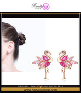 Original 17mm Sterling Silver S925 Korean Trendy Crystals 3A CZ Elegant Earring – Accessories Online in Pakistan | Hanaya