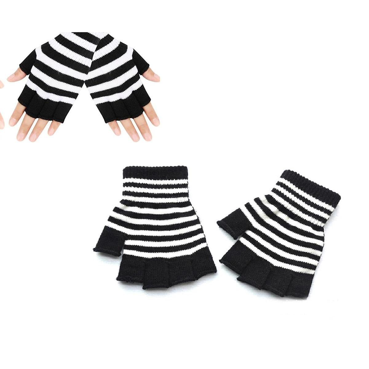 Trendy Fishnet Mittens Gloves for Women Stylish Hand Fashion Accessories 2025 – Image 2 of 2