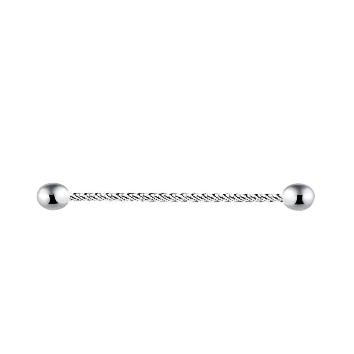 Durable Steel 38mm Ear Plug 14G Piercing Industrial Cartilage Ear Jewelry - Hanaya Store