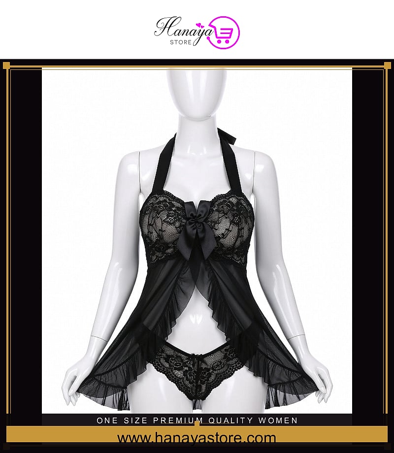 One Size Premium Quality Women Nightdress One Size Lingerie Sleepwear Babydoll Chemise Lace Bralette Comfortable Home Wear Bodycon nightgown Bridal Wear Nightwear Bridalwear