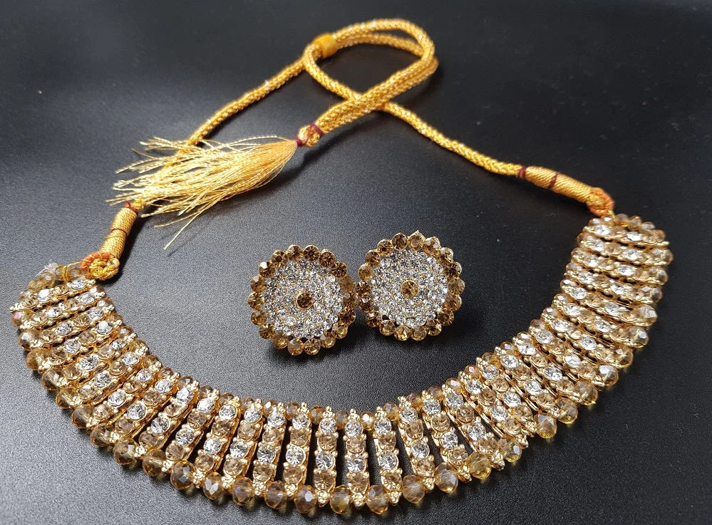 Royal Classy Party Light Weight Party Wedding Jewelry Set For Women – Image 2 of 2