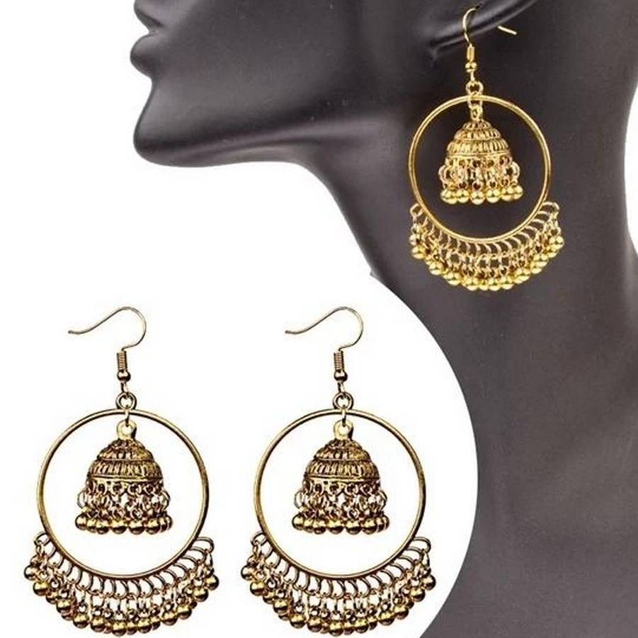 Trendy Jhumki Classy Elegant Royal Trendy Earring – Earrings Online in Pakistan | Hanaya