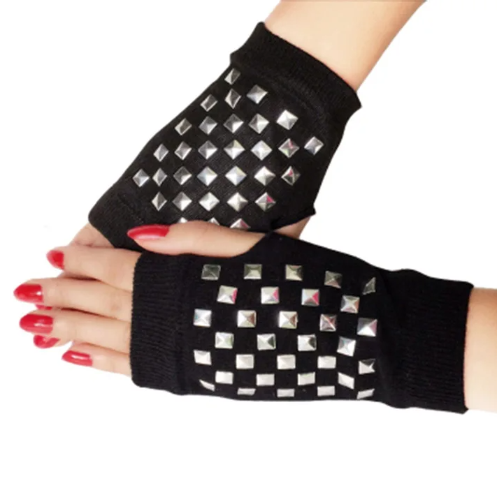 Fingerless Gloves Long Hand Crown Thick Gloves Fashionable Women Gloves – Jali Dastane Mesh Lace Hand Gloves Pakistan | Hanaya Store