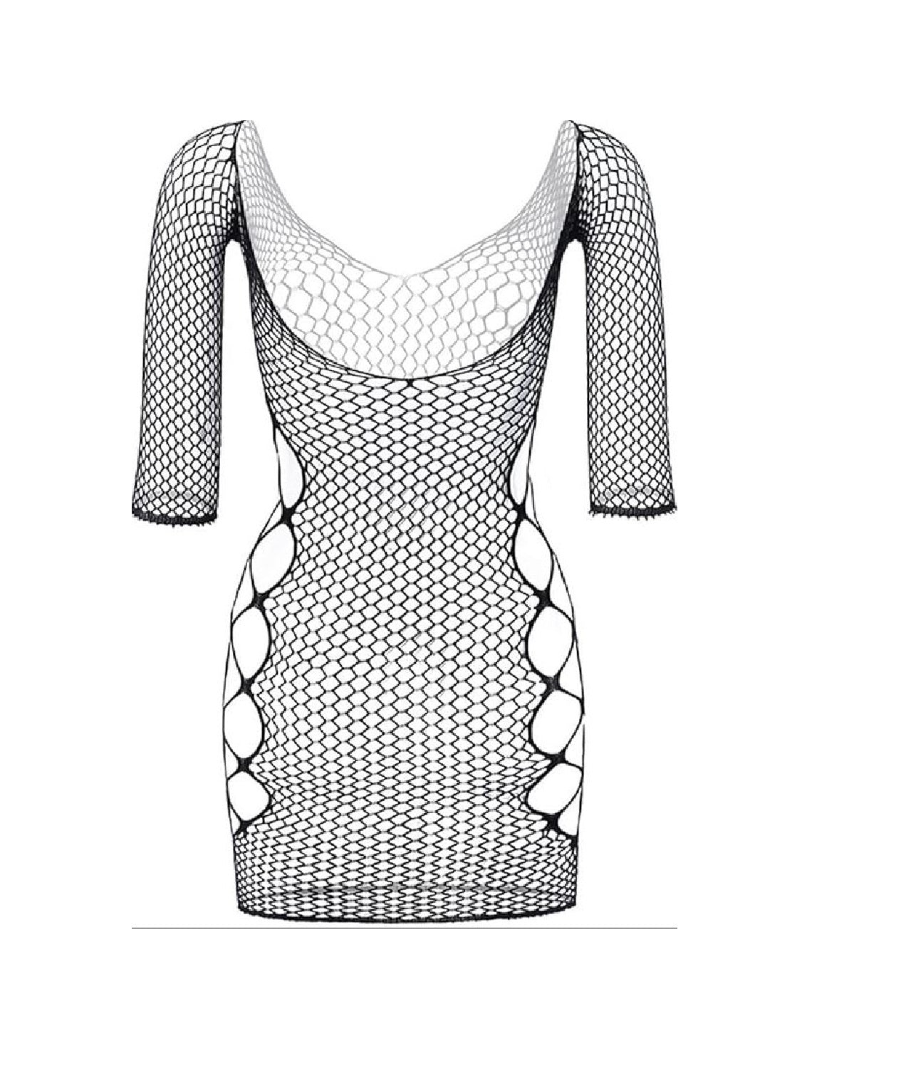 Women Breathable Trendy Body BodyCon Mesh Fishnet Lace Body Stockings Body Con