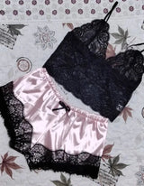 Premium Quality Nightdress Pajama Pajamas Set Stretch Body Con Mini Dress Sleepwear Lingerie Nightgown – Image 3 of 6