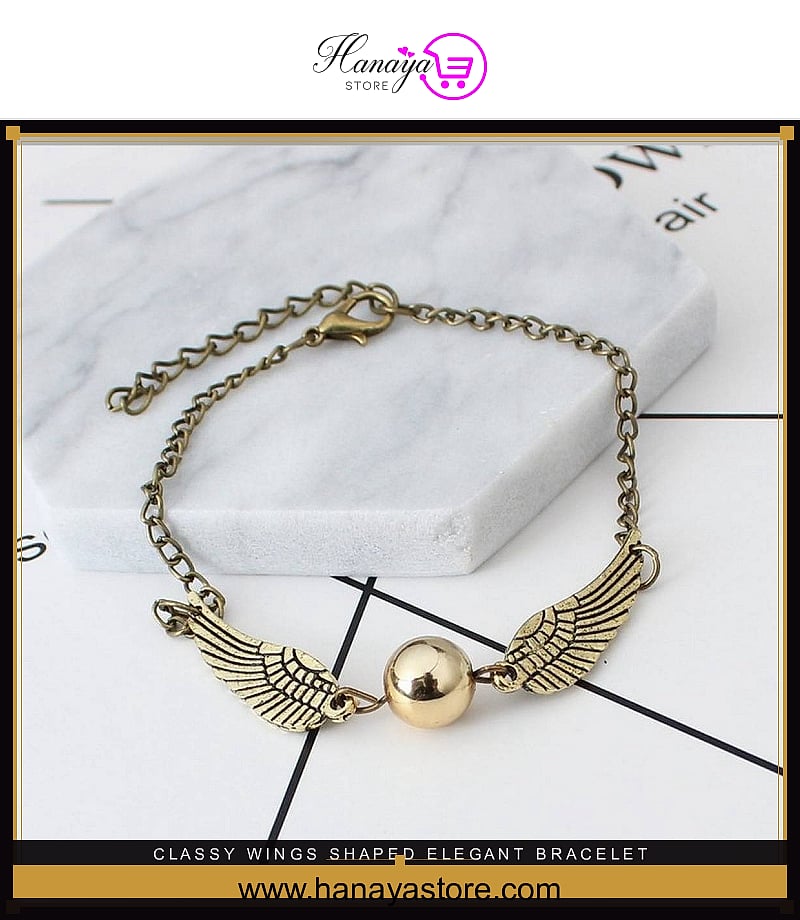 Classy Wings Shaped Elegant Bracelet Elegant – bracelet Online in Pakistan | Hanaya