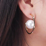 Trendy Classy Elegant Pearl Drop Stylish Earring For Girls – Image 2 of 6
